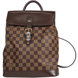 Louis Vuitton Soho Backpack Daypack Rucksack Damier Brown
