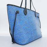 Louis Vuitton Tote Bag Epi Denim Neverfull MM Denim Blue