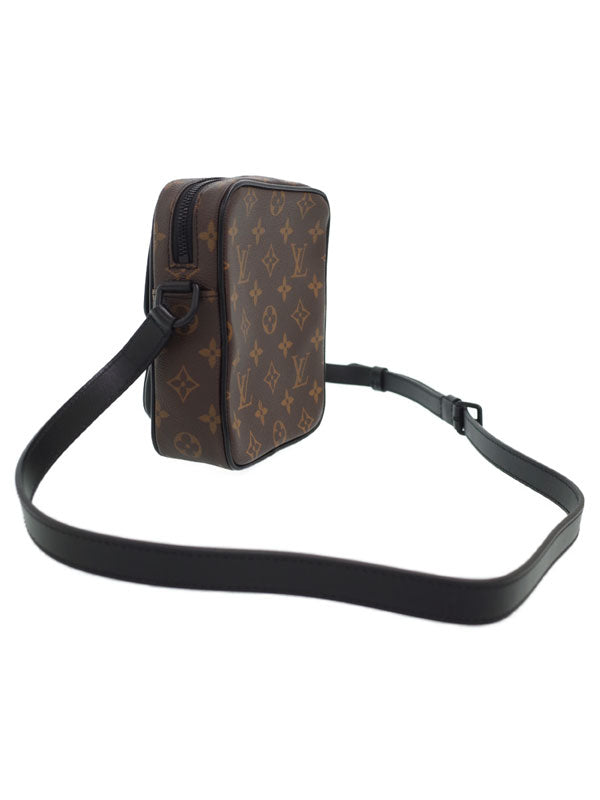 Louis Vuitton Monogram Macassar Christopher Wearable Wallet Shoulder Bag