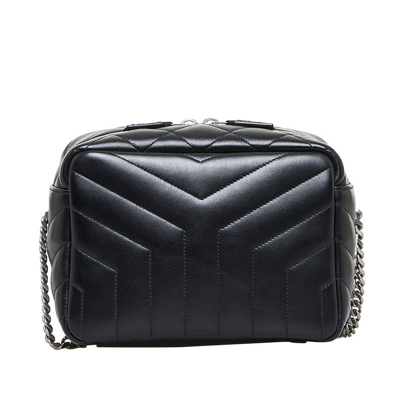Saint Laurent- Crossbody Chain Shoulder Bag Black