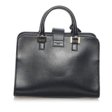 Saint Laurent- Baby Cabas Black Leather Handbag Shoulder Bag