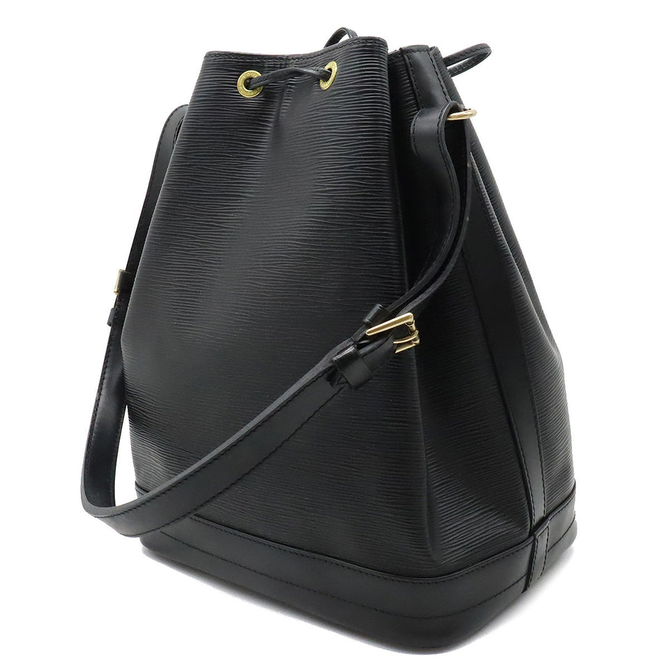 Louis Vuitton Epi Noe Shoulder Bag Noir Black