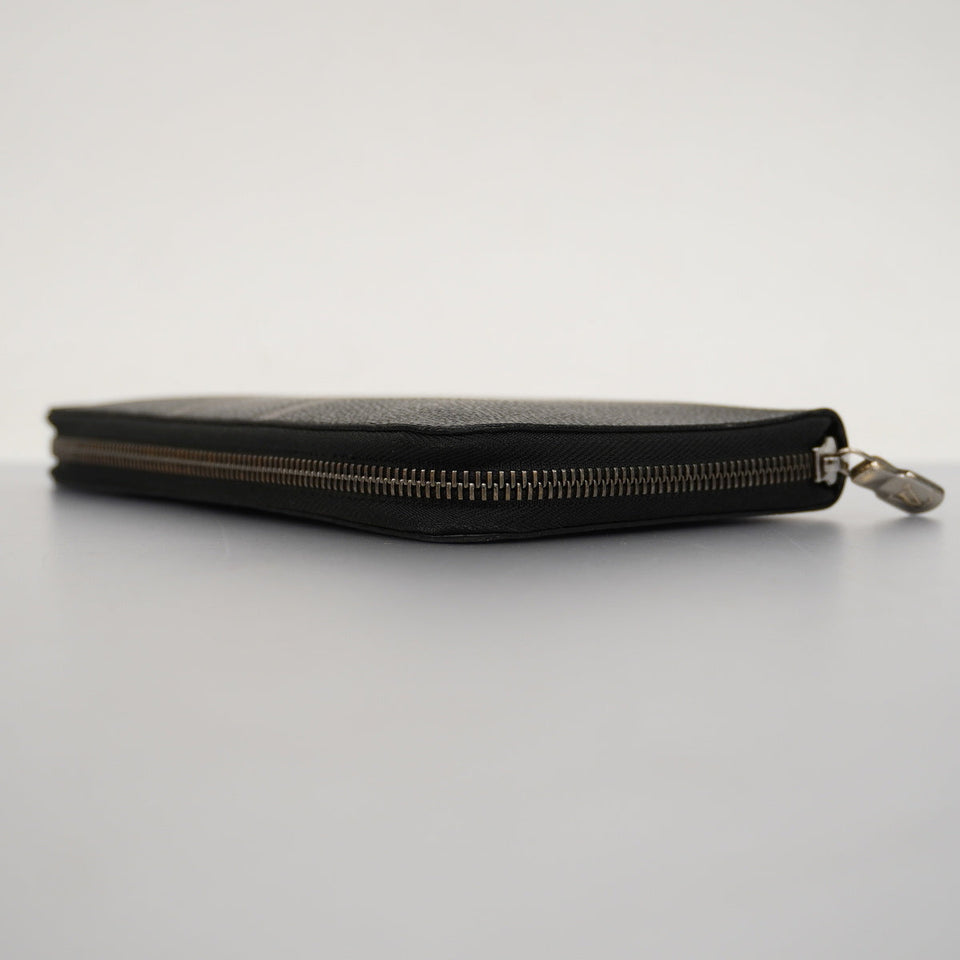 Louis Vuitton Bifold Long Wallet Monogram Eclipse Fragment Zippy Organizer