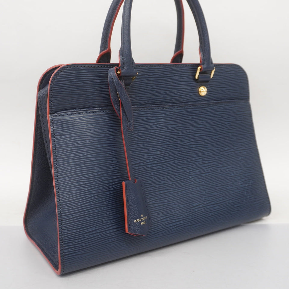 Louis Vuitton Epi Vaneau MM Andigo Blue