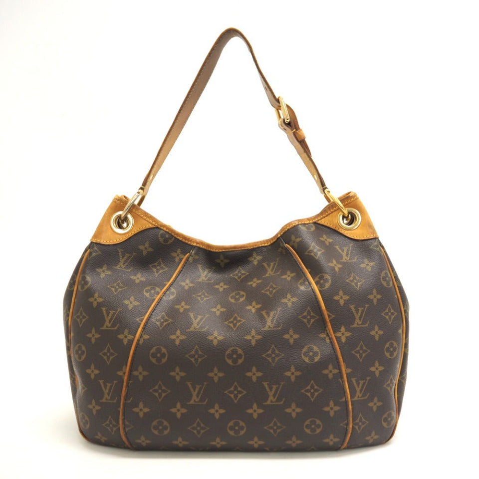 Louis Vuitton Galliera PM One Shoulder Monogram Shoulder Bag Brown