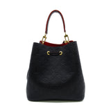 Louis Vuitton Neonoe Shoulder Bag Monogram Implant Marine Rouge