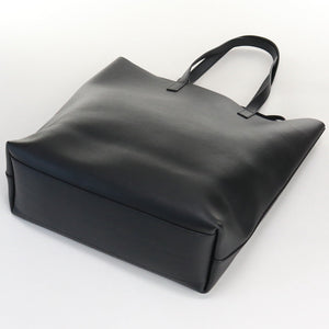 Saint Laurent- Sac Shopping Tote Bag Noir Leather Black