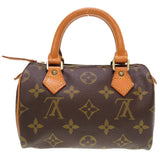 Louis Vuitton Monogram Mini Speedy 2Way Handbag Bag