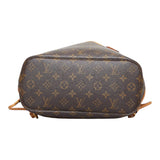Louis Vuitton Monogram Neverfull PM Handbag Tote Bag Brown