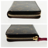 Louis Vuitton Monogram Zippy Wallet Round