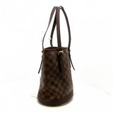 Louis Vuitton Marais Bucket Bag Ebene Damier Canvas