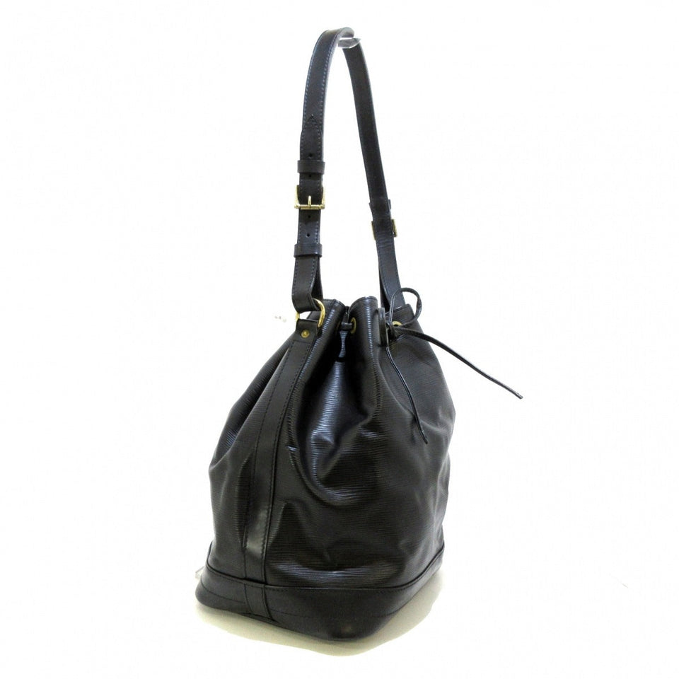 Louis Vuitton Noe Shoulder Bag Noir Leather