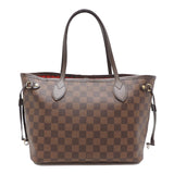 Louis Vuitton Neverfull PM Shoulder Bag Damier Brown