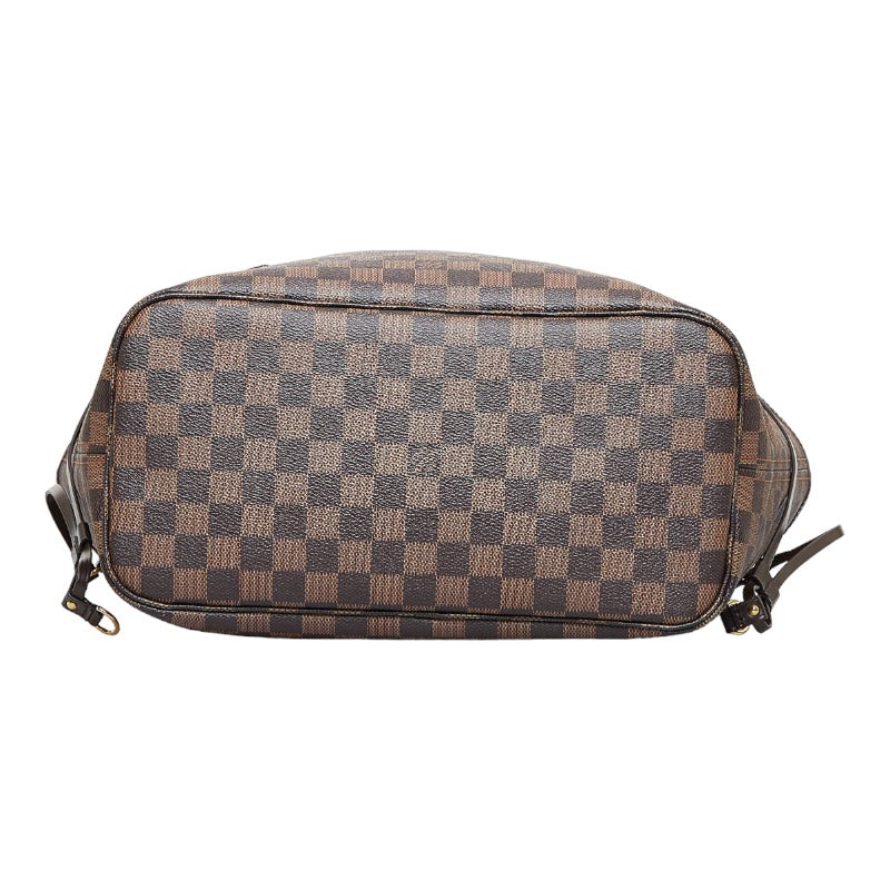 Louis Vuitton Damier Neverfull MM Tote Bag Shoulder Bag Brown