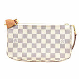 Louis Vuitton Pochette Accessoires Handbag Damier Canvas Azure