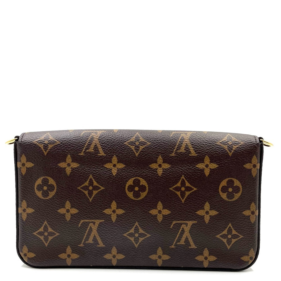 Louis Vuitton Monogram Pochette Felicie Chain Shoulder Bag