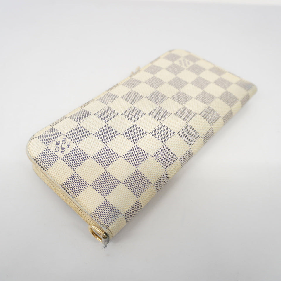Louis Vuitton Bifold Long Wallet Damier Azur Portefeuille Ensolit