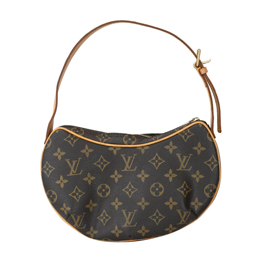 Louis Vuitton Pochette Croissant Monogram Brown One Shoulder Bag