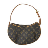 Louis Vuitton Pochette Croissant Monogram Brown One Shoulder Bag