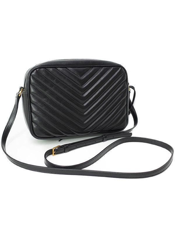 Saint Laurent- Paris Lou Camera Bag Shoulder Bag Black