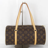 Louis Vuitton Papillon With Pouch Handbag Monogram Canvas