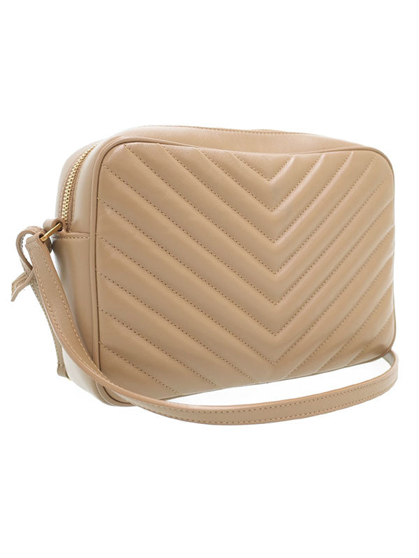 Saint Laurent- Paris Lou Camera Bag Shoulder Bag Beige