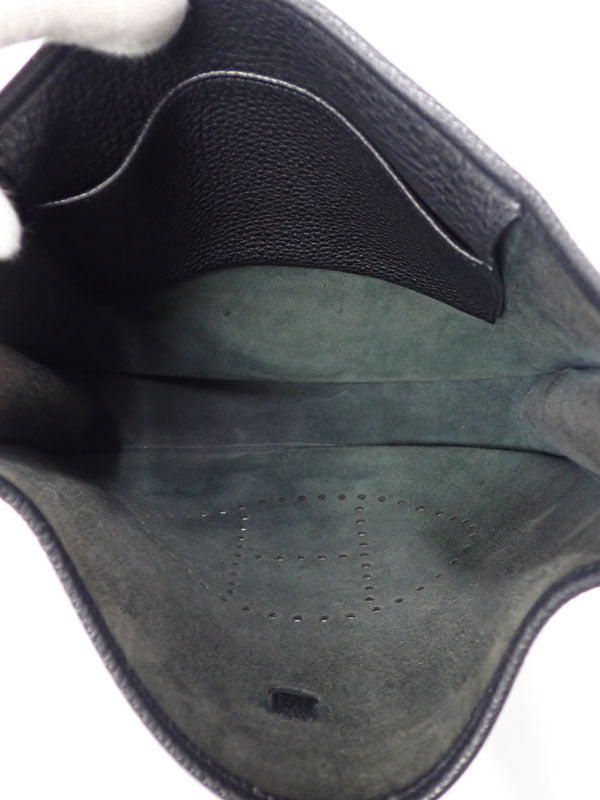 Hermes Evelyn PM Shoulder Bag Black