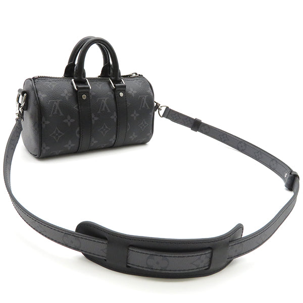 Louis Vuitton Keepall XS Monogram Eclipse Shoulder Black