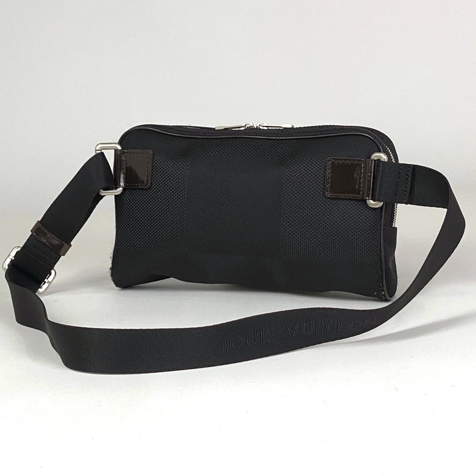 Louis Vuitton Acrobat Waist Bag Body Bag Damier Jean Noir Black