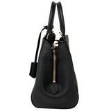 Louis Vuitton Montaigne MM Shoulder Bag Implant Noir Black
