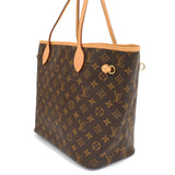 Louis Vuitton Neverfull MM Shoulder Bag Monogram Brown