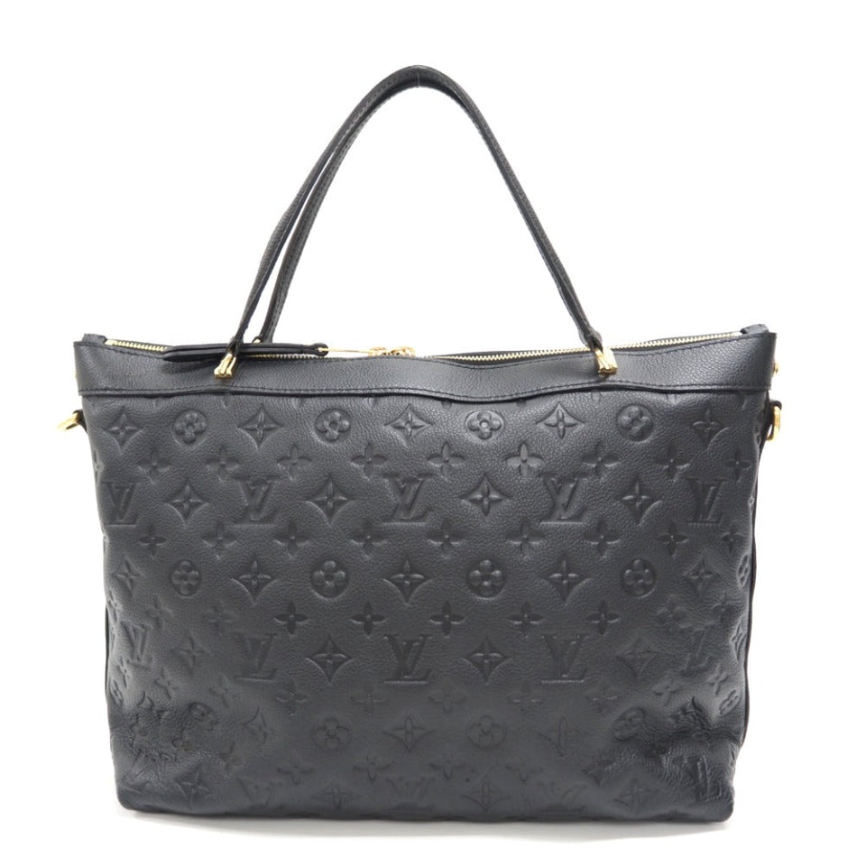 Louis Vuitton Bastille MM 2WAY Shoulder Bag Monogram Implant Handbag