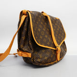 Louis Vuitton Shoulder Bag Monogram Saumur 35