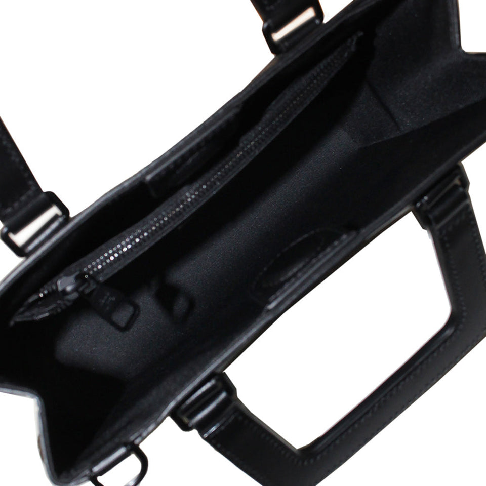 Louis Vuitton Epi Leather Sac Plat Fold Shoulder Bag Black