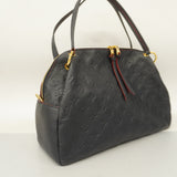 Louis Vuitton Monogram Implant Ponthieu PM Shoulder Bag Marine Rouge