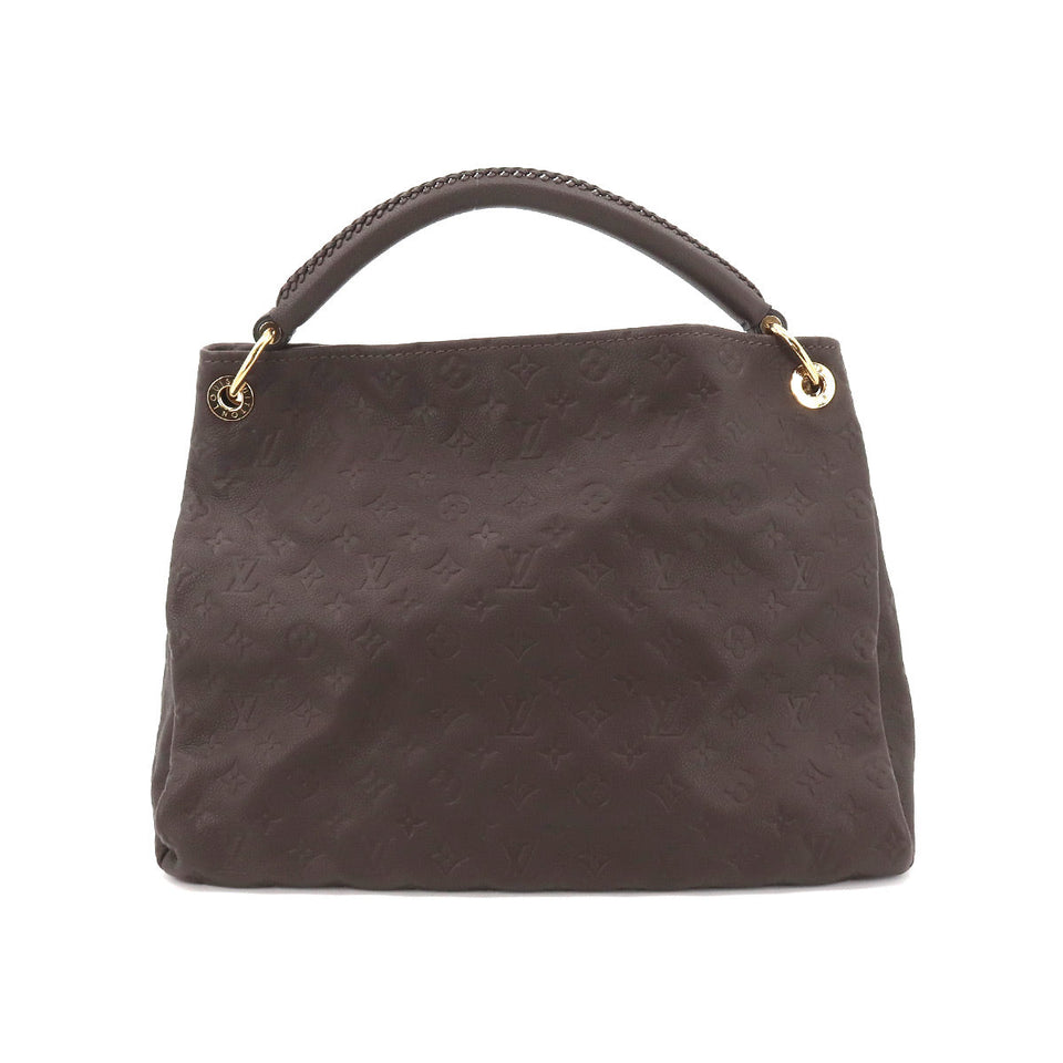 Louis Vuitton Monogram Implant Artsy MM Shoulder Bag Leather