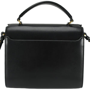 Saint Laurent- Cassandra Top Handle Bag Handbag Black