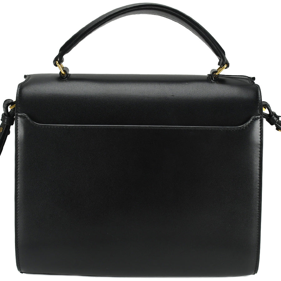 Saint Laurent- Cassandra Top Handle Bag Handbag Black