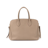 Louis Vuitton Mila MM Shoulder Bag Calf Leather Creme