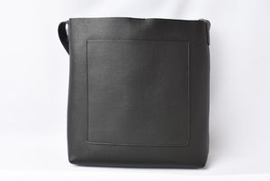 Saint Laurent- Shoulder Bag Crossbody Messenger Leather Black Saint Laurent
