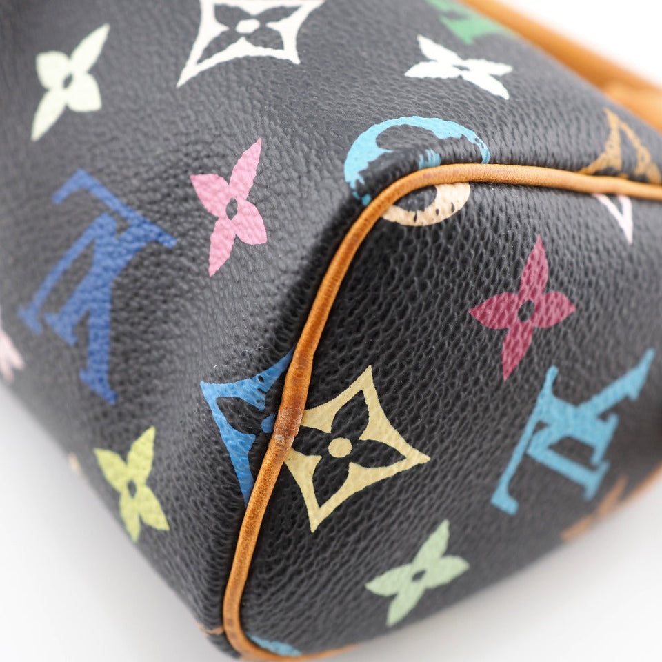 Louis Vuitton Mini Speedy Mini Boston Bag Monogram Multicolor Handbag