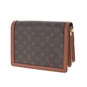 Louis Vuitton Monogram Reverse Dauphine MM Brown