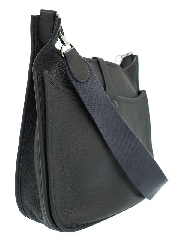 Hermes Evelyn 3 Trois PM Gray Type Shoulder Bag