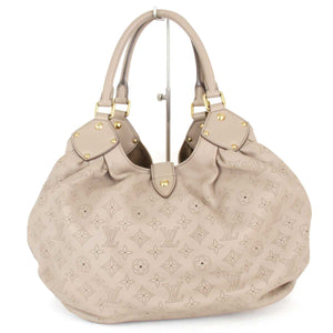 Louis Vuitton XL Shoulder Bag Monogram Mahina Beige