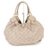 Louis Vuitton XL Shoulder Bag Monogram Mahina Beige