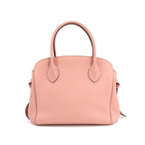 Louis Vuitton Mila PM Shoulder Bag Calf Leather Rose Poodle Pink