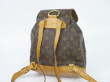 Louis Vuitton Montsouris MM Rucksack Backpack Monogram Brown