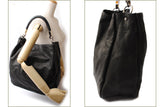 Saint Laurent- Shoulder Bag Sheepskin Black