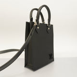 Louis Vuitton Shoulder Bag Epi Petite Sac Plat Noir Black