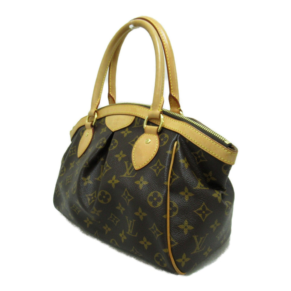 Louis Vuitton Tivoli PM Handbag Bag PVC Coated Canvas Monogram